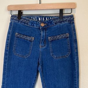 Cotton On Mid Rise Flair Denim Jeans